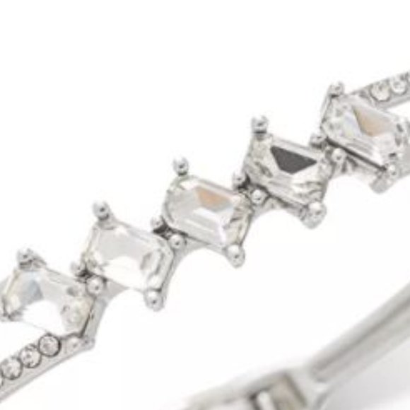 NEW Charter Club Silver-Tone Bangle Bracelet - Picture 2 of 9